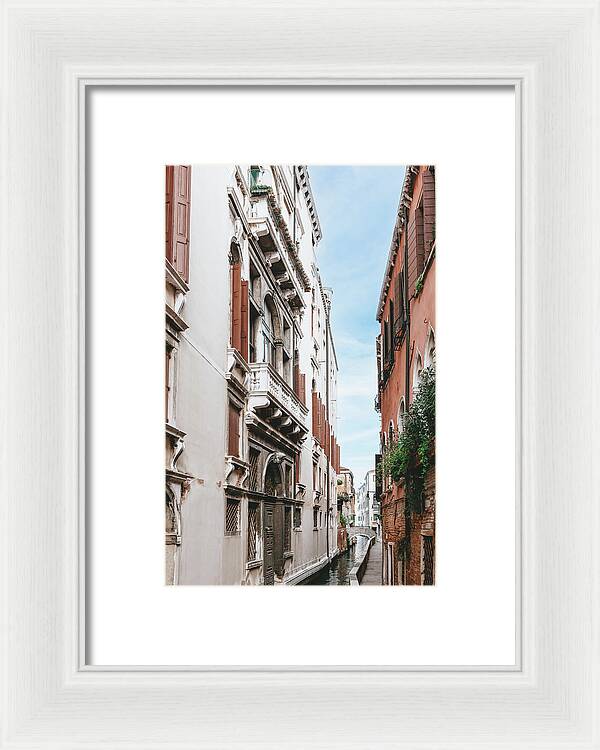 Venice Italy Canal II - Framed Print