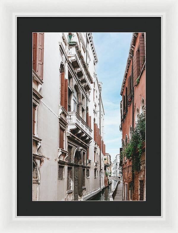 Venice Italy Canal II - Framed Print