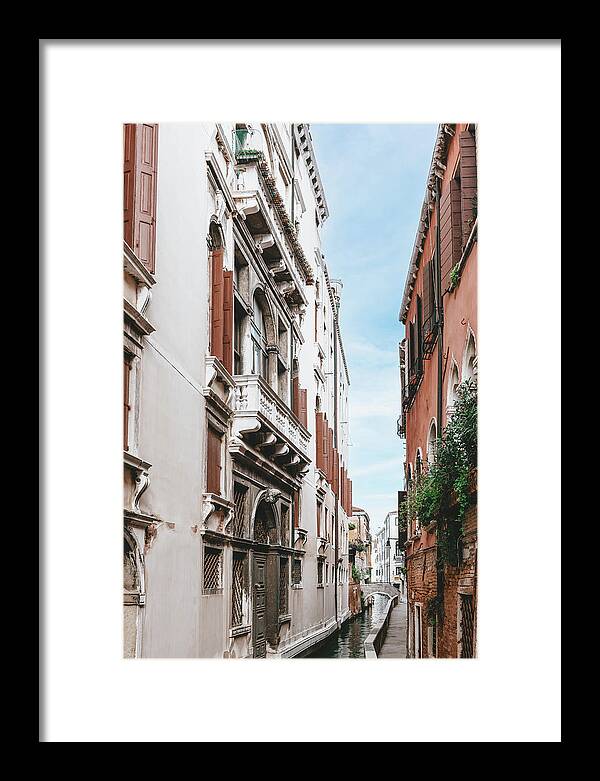 Venice Italy Canal II - Framed Print