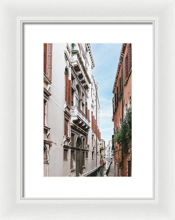 Venice Italy Canal II - Framed Print