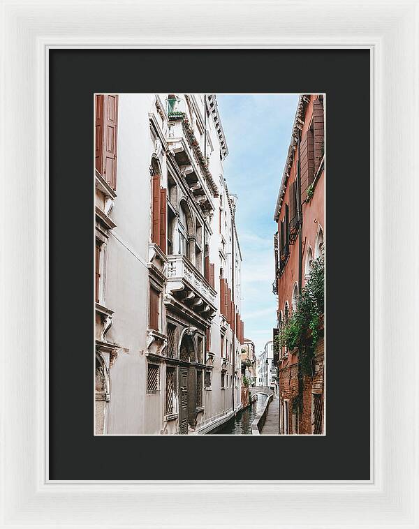 Venice Italy Canal II - Framed Print