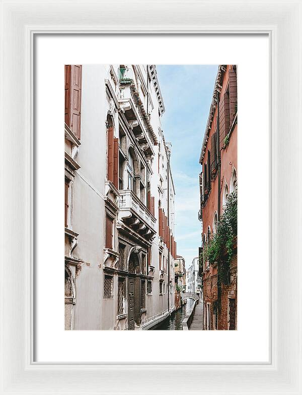 Venice Italy Canal II - Framed Print