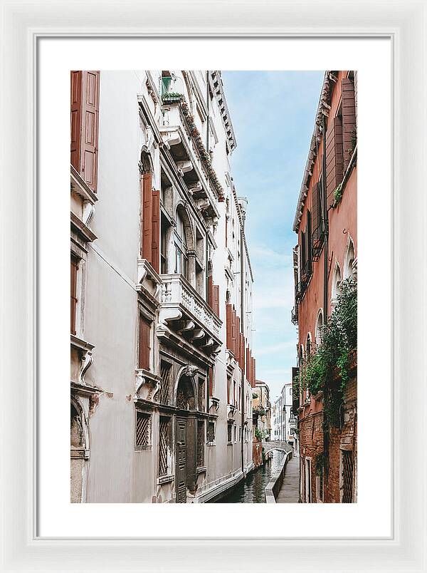 Venice Italy Canal II - Framed Print