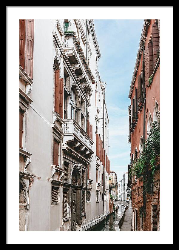 Venice Italy Canal II - Framed Print