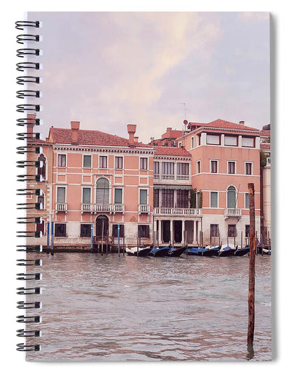 Venice Italy Canal III - Spiral Notebook