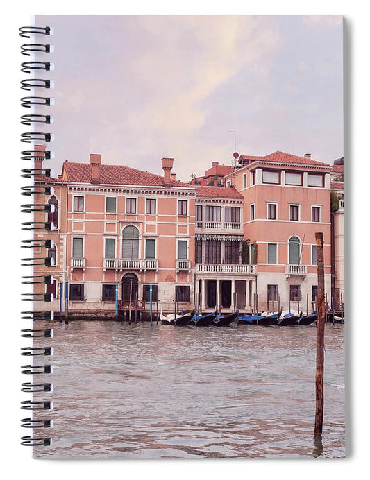 Venice Italy Canal III - Spiral Notebook