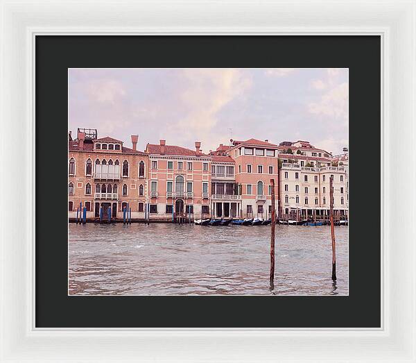 Venice Italy Canal III - Framed Print