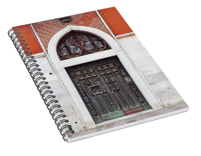 Venice Italy Doors II - Spiral Notebook