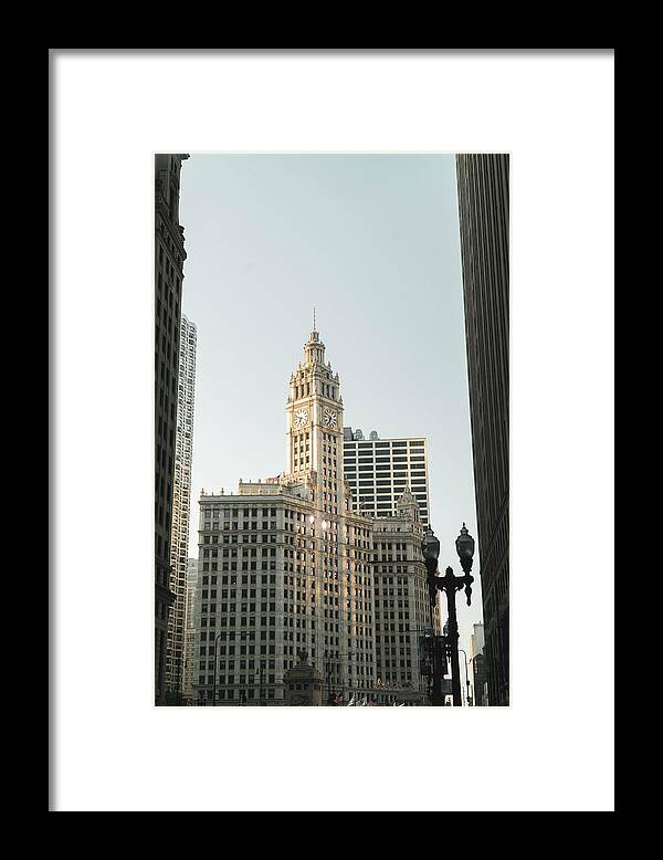 Wrigley Buidling - Framed Print