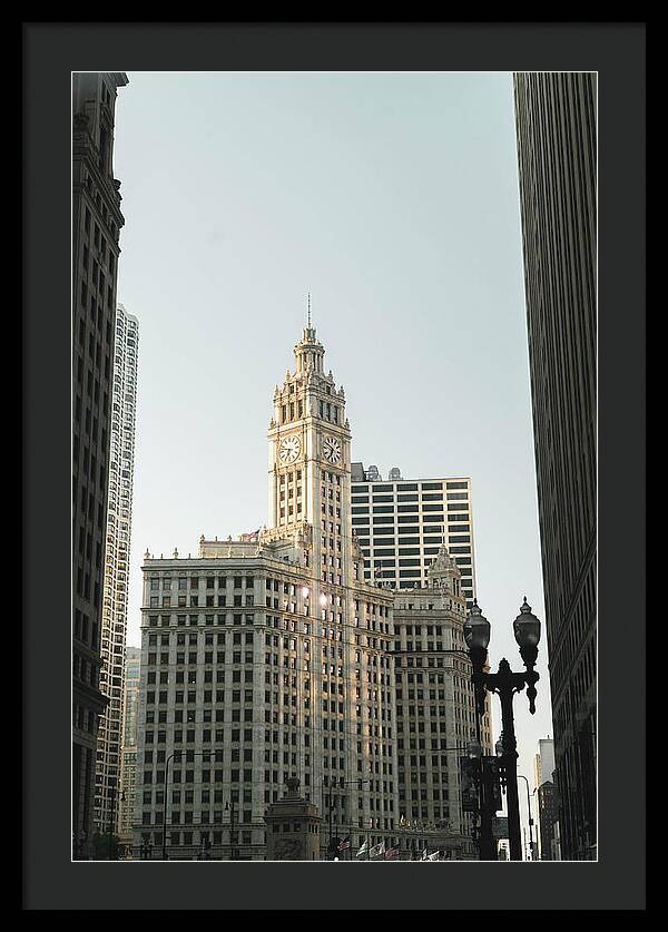 Wrigley Buidling - Framed Print