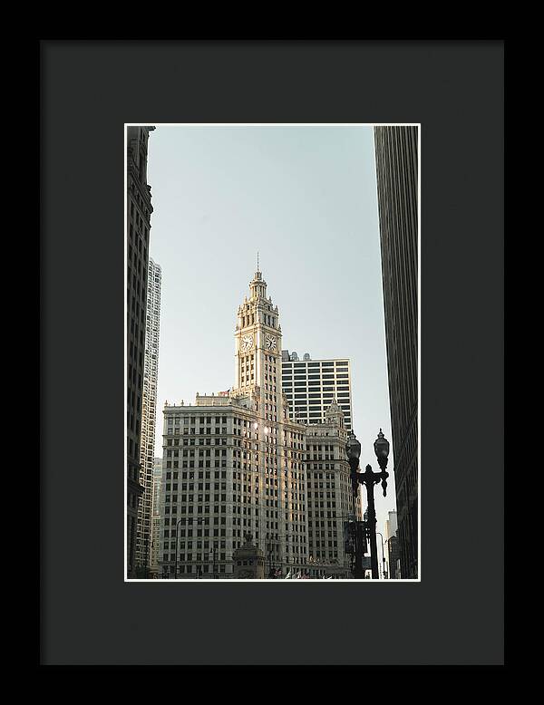 Wrigley Buidling - Framed Print