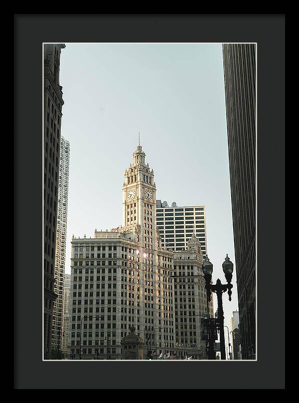 Wrigley Buidling - Framed Print