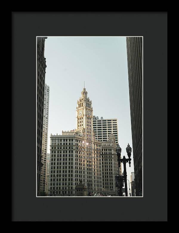 Wrigley Building - Framed Print