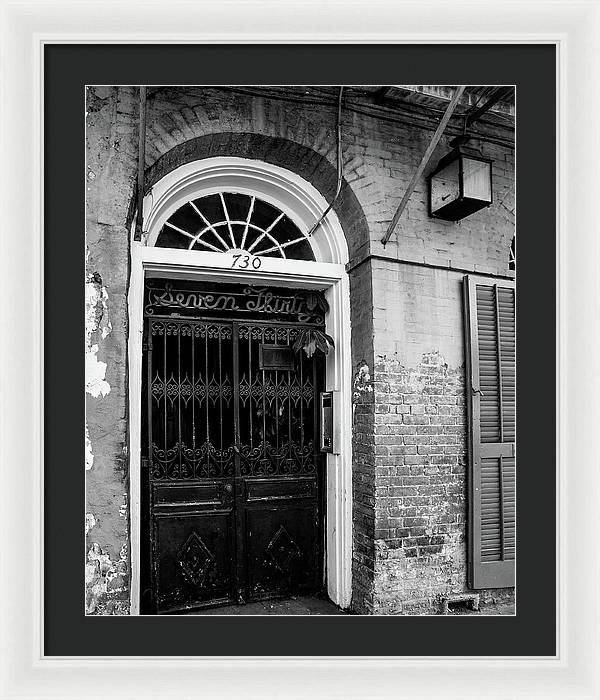 Seven Thirty - New Orleans Framed Print