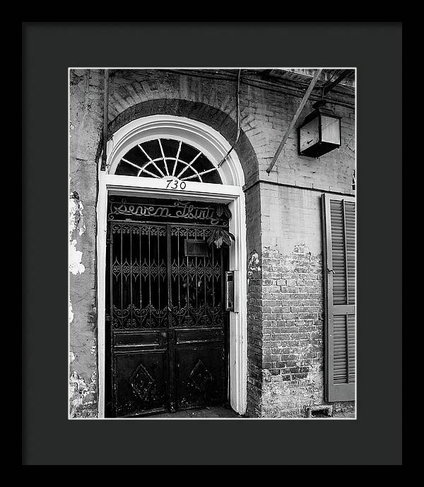 Seven Thirty - New Orleans Framed Print