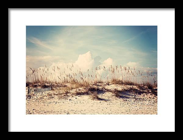 At the Beach, Gulf Shores Alabama - Framed Print