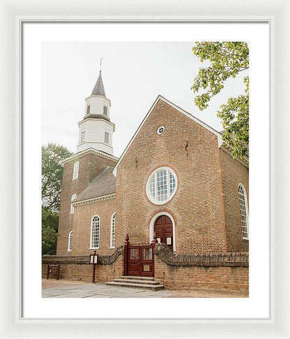 Bruton Parish Episcopal Church - Framed Print