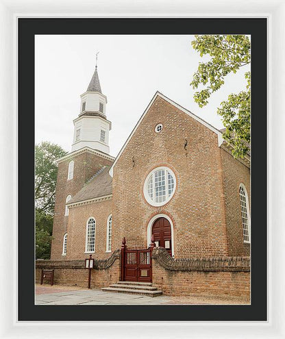 Bruton Parish Episcopal Church - Framed Print