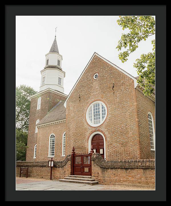Bruton Parish Episcopal Church - Framed Print