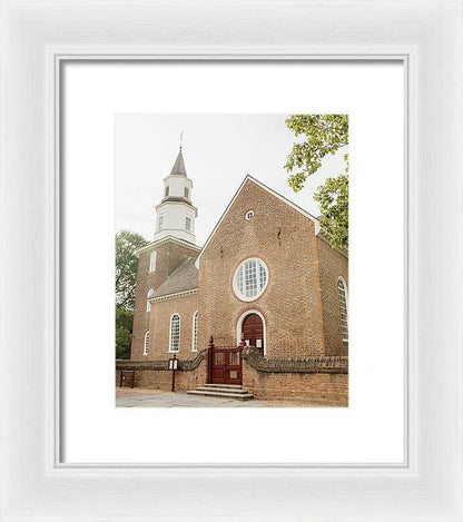 Bruton Parish Episcopal Church - Framed Print