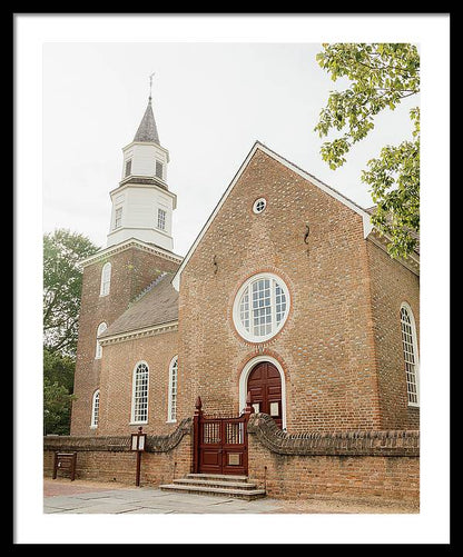 Bruton Parish Episcopal Church - Framed Print