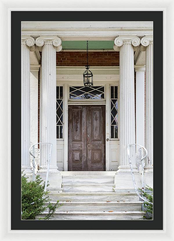 Classic Elegance at the Heart of Williamsburg, Virginia - Framed Print