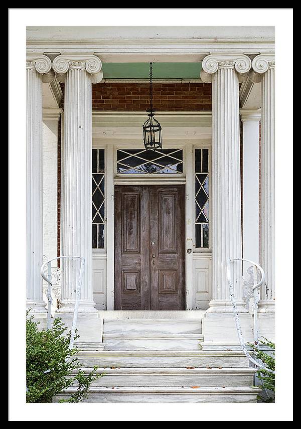 Classic Elegance at the Heart of Williamsburg, Virginia - Framed Print