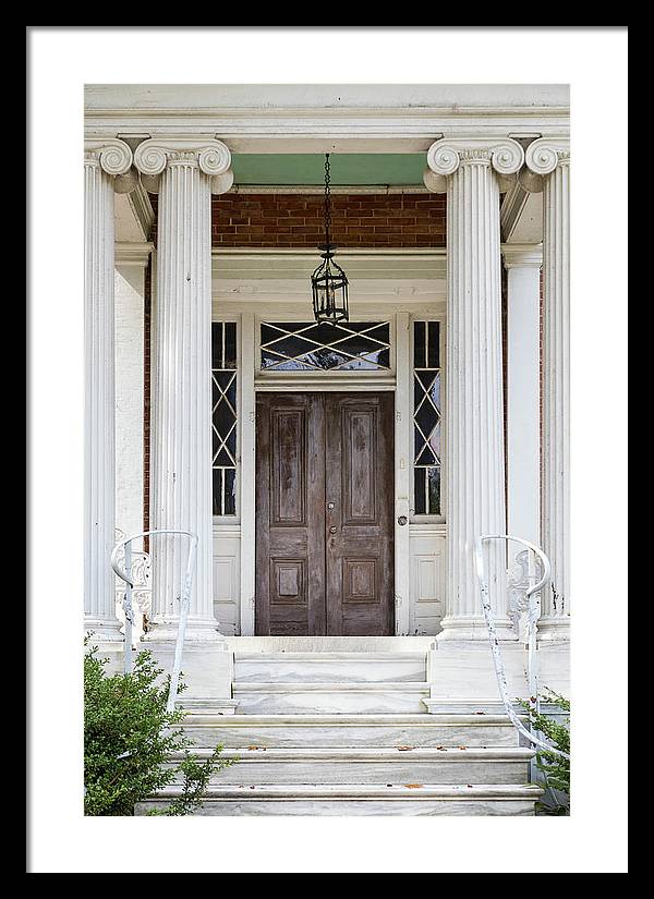 Classic Elegance at the Heart of Williamsburg, Virginia - Framed Print