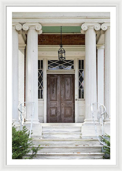 Classic Elegance at the Heart of Williamsburg, Virginia - Framed Print