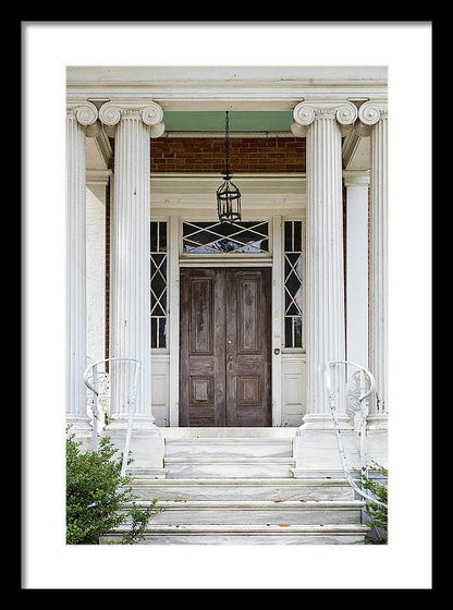 Classic Elegance at the Heart of Williamsburg, Virginia - Framed Print