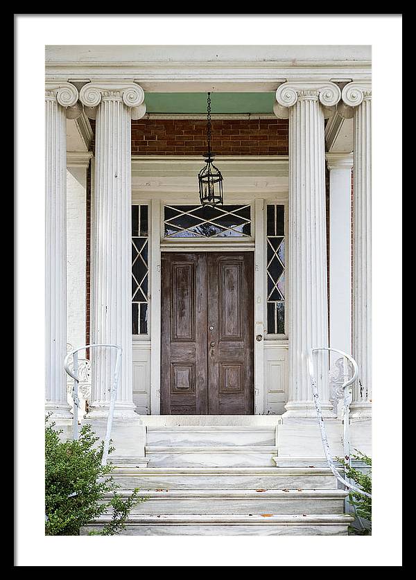 Classic Elegance at the Heart of Williamsburg, Virginia - Framed Print