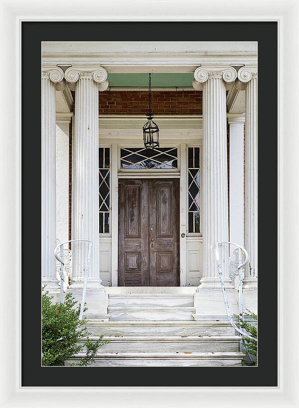 Classic Elegance at the Heart of Williamsburg, Virginia - Framed Print