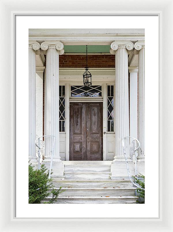 Classic Elegance at the Heart of Williamsburg, Virginia - Framed Print