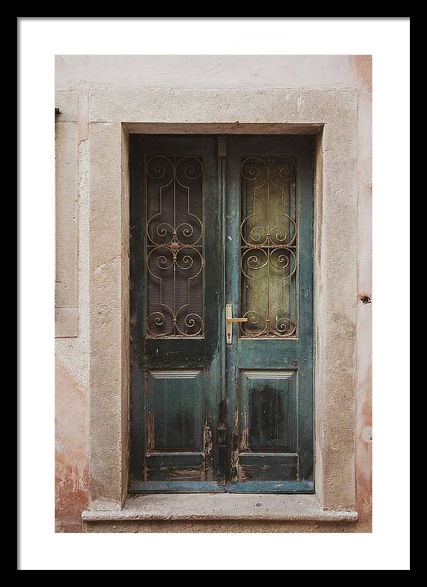 Dubrovnik Croatia Door I - Framed Print