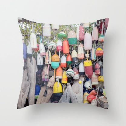 Hanging Buoy | Throw Pillow Cover