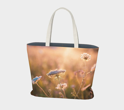 Field of Queen Annes Lace | Market Tote Bag