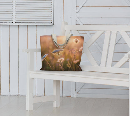 Field of Queen Annes Lace | Market Tote Bag