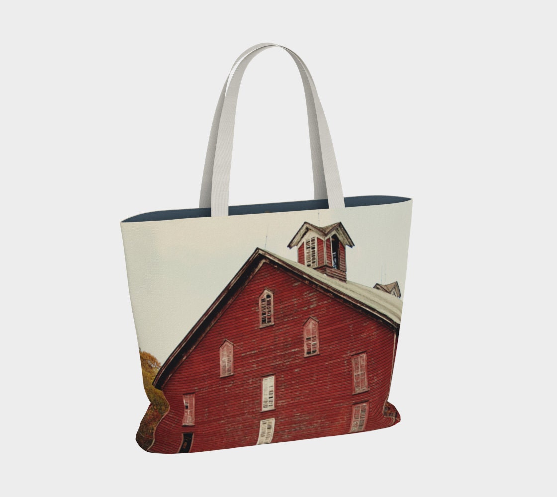 Red Barn |  Lined or Unlined Shoulder Bag