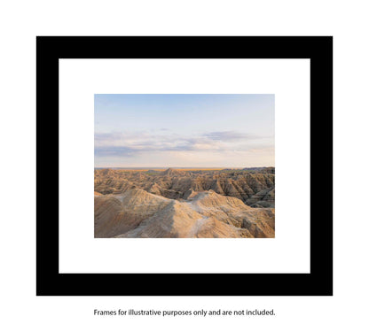 White River Valley Overlook | Badlands Sunset Photography