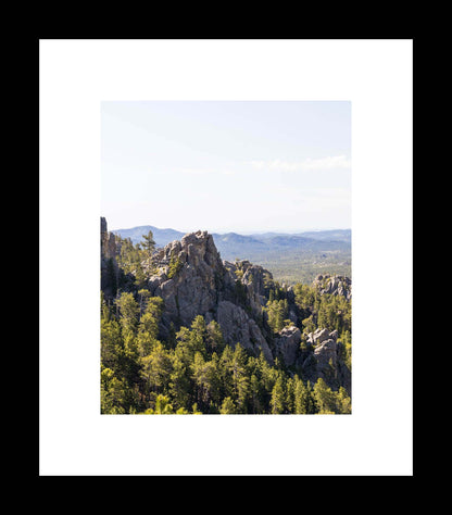 Black Hills National Forest Photography Print, Needles Highway South Dakota, Midwest Photo Landscape, Lake Reflection