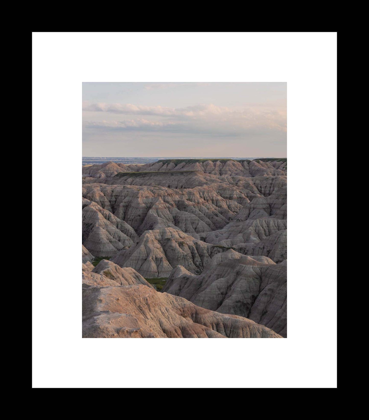 Midwest Landscape Photography Print, Badlands National Park Scenic Canyon Overlook Sunset Art, Unframed Travel Prints, Canvas or Photo - eireanneilis