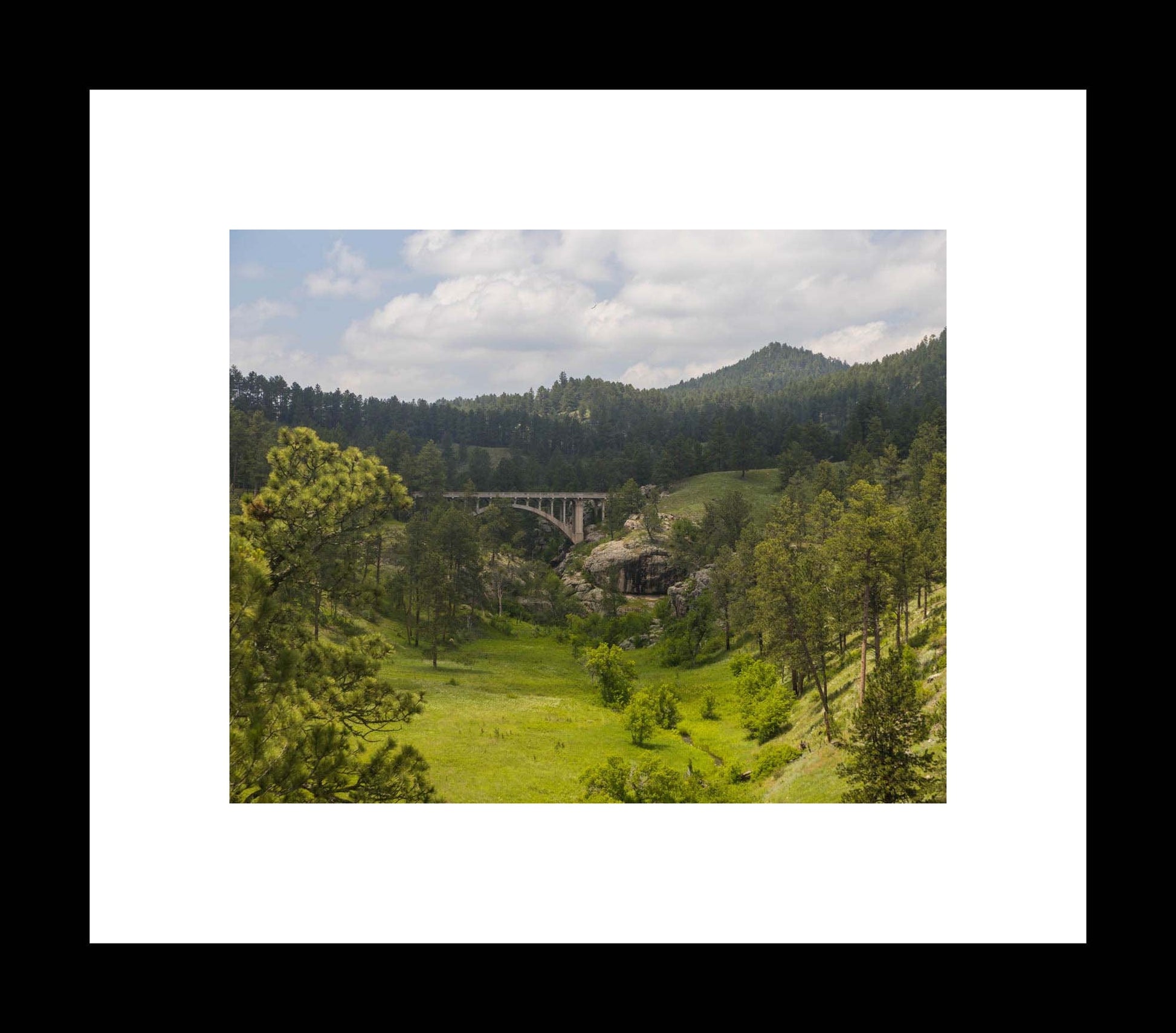 Beaver Creek Bridge, Wind Cave National Park, South Dakota Photography, Midwest Wall Art