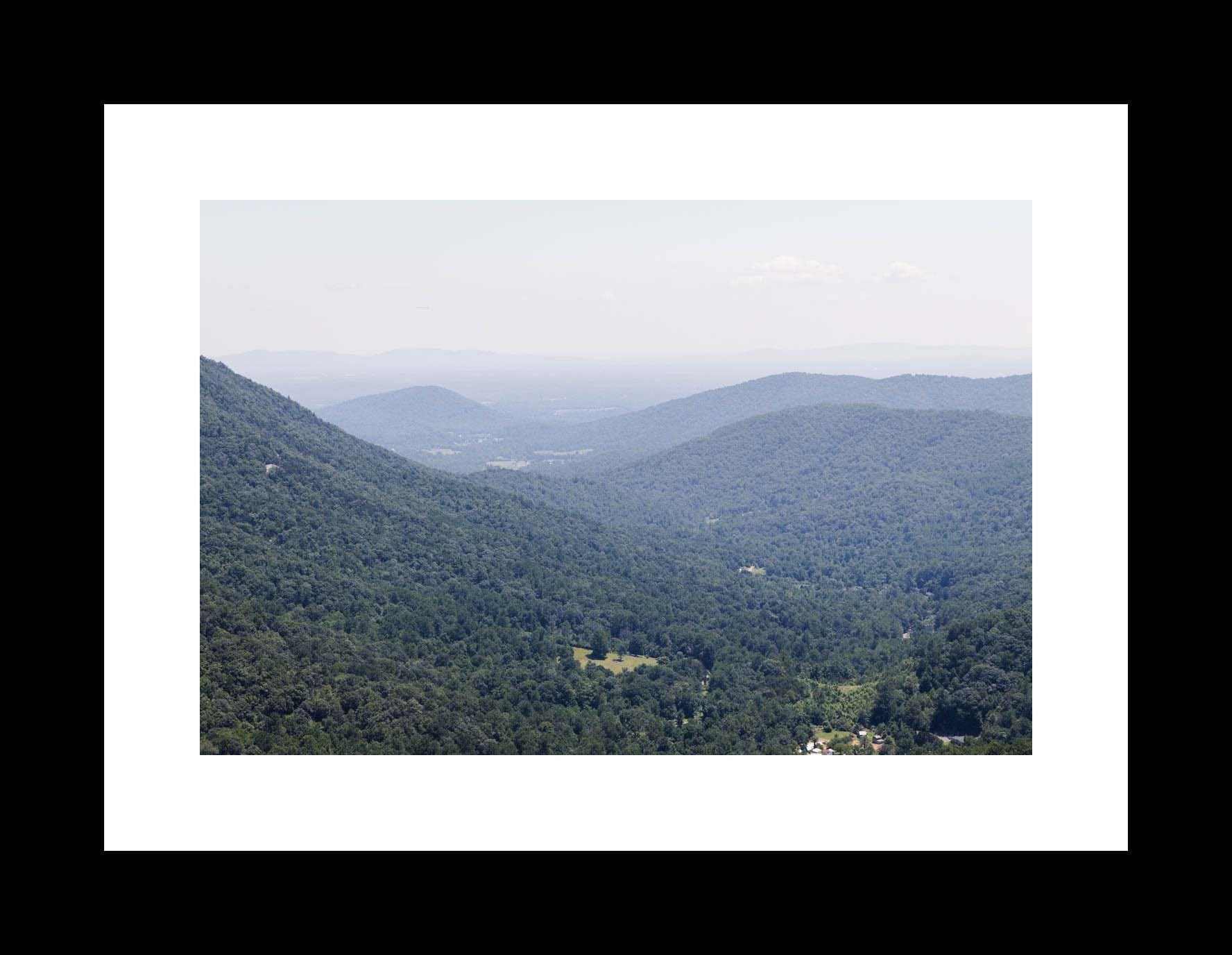 Shenandoah National Park Landscape Photography Art Print, Blue Ridge Mountains, Virginia Wall Art, Canvas or Photo