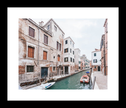 Venice Italy Art Print, Unframed Wall Art, European Vacation, Travel Photography, Living Room, Office, Canal Landscape, Orelia - eireanneilis