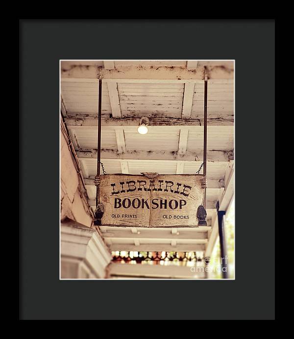 Librairie Book Shop - Framed Print