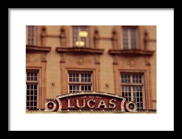 Lucas Theater - Savannah Georgia - Framed Print