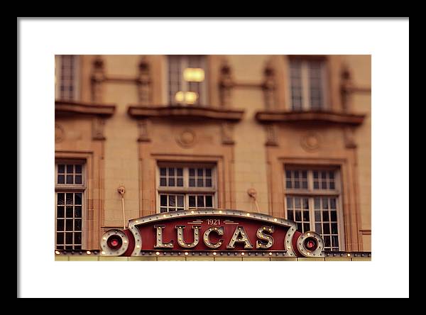 Lucas Theater - Savannah Georgia - Framed Print