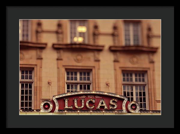 Lucas Theater - Savannah Georgia - Framed Print