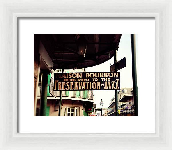 Maison Bourbon - Framed Print