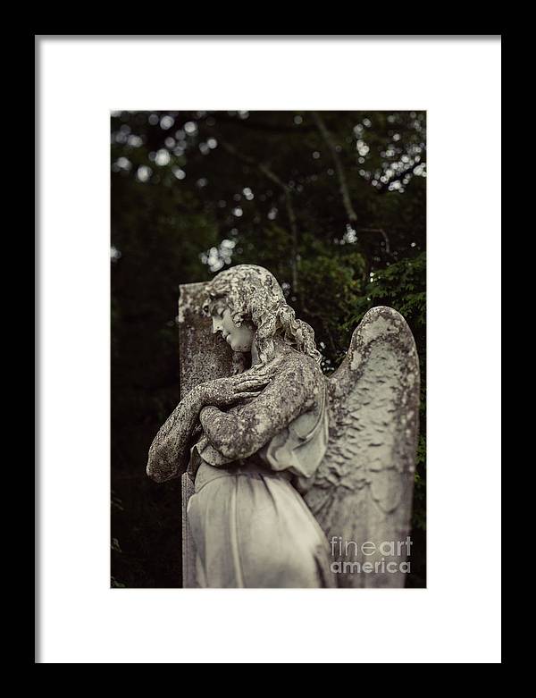 Mount Olivet Cemetery Nashville TN - Framed Print